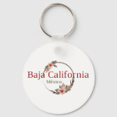 Baja California, reisbestemming Mexico Sleutelhanger (Voorkant)