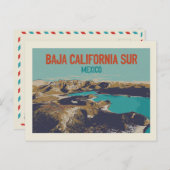 Baja California Sur lanscape, Mexico Briefkaart (Voorkant / Achterkant)