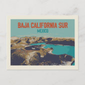 Baja California Sur lanscape, Mexico Briefkaart (Voorkant)
