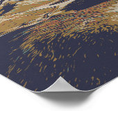 Baja California Sur lanscape, Mexico Briefkaart Poster (Hoek)