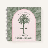 Baja California Sur | Palm Tree Travel Journal Notitieboek (Voorkant)