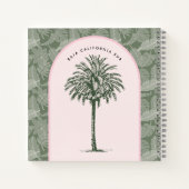 Baja California Sur | Palm Tree Travel Journal Notitieboek (Achterkant)