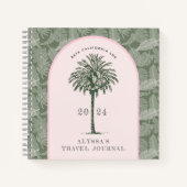 Baja California Sur | Palm Tree Travel Journal Notitieboek (Voorkant)
