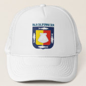 Baja California Sur wapen Trucker Pet (Voorkant)