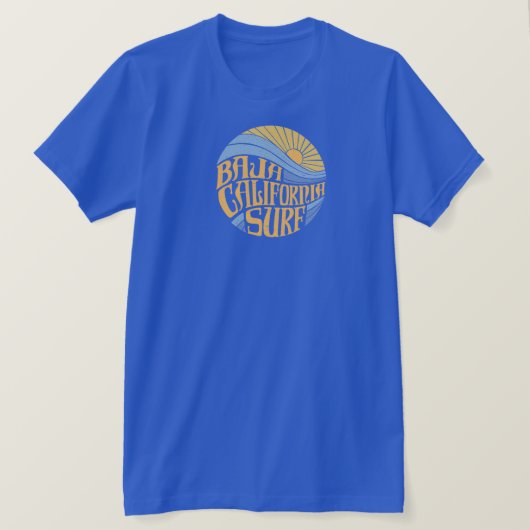 BAJA CALIFORNIA SURF T-Shirt (Design voorkant)