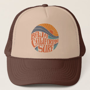 Baja Californian Surf Trucker Hat Trucker Pet