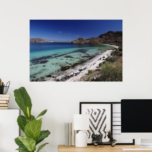 Baja Conception Bay Poster (Thuiskantoor)