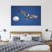 BAJA MOON VLUCHT 40x60 Canvas Afdruk (Insitu (Slaapkamer))