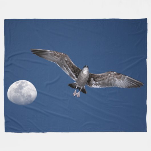 BAJA MOON VLUCHT FLEECE DEKEN (Voorkant (Horizontaal))