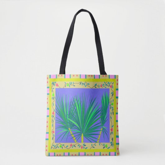 Baja Palms Canvas tas (Voorkant)