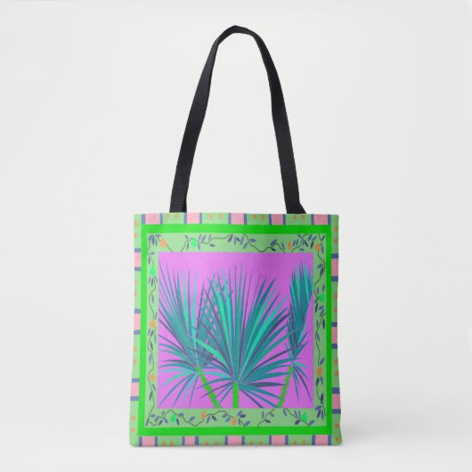 Baja Palms Canvas tas (Voorkant)