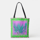 Baja Palms Canvas tas (Achterkant)