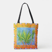 Baja Palms Canvas tas (Achterkant)