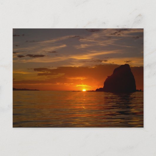 Baja Sunrise 02 Briefkaart (Voorkant)
