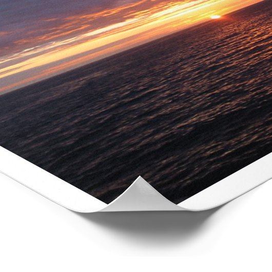 Baja Sunrise Poster (Hoek)