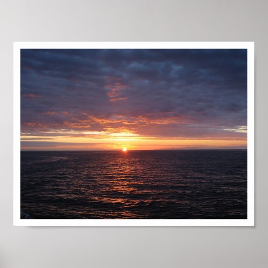 Baja Sunrise Poster (Voorkant)