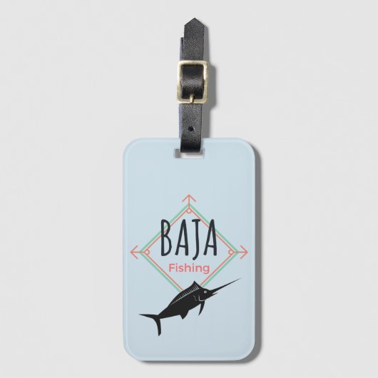 Baja Vis Badge Bagagelabel (Voorkant (verticaal))