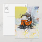 Bajaj Briefkaart (Voorkant / Achterkant)