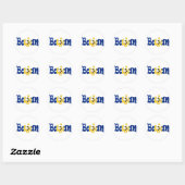 Bajan Ronde Sticker (Vel)