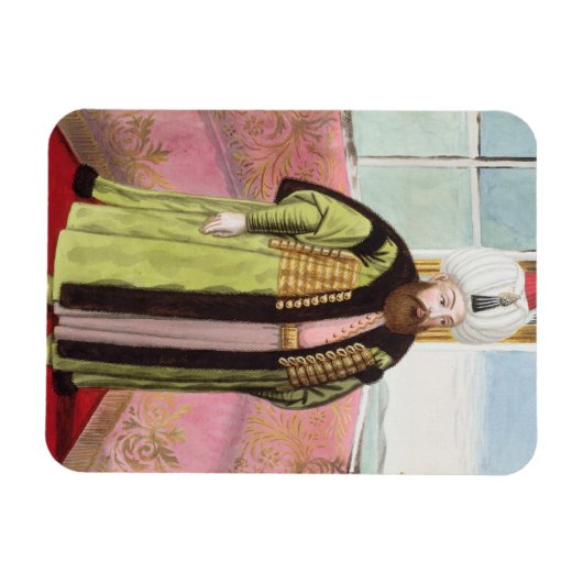 Bajazet (Bayezid) II (c.1447-1512) genaamd "Adli", Magneet (Horizontaal)