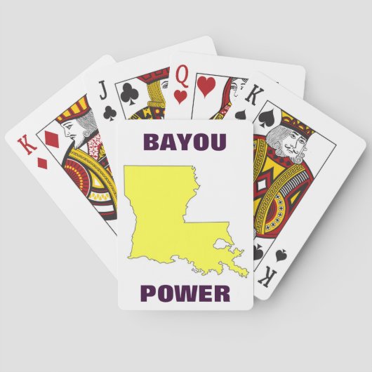 BAJE POWER POKERKAARTEN (Achterkant)
