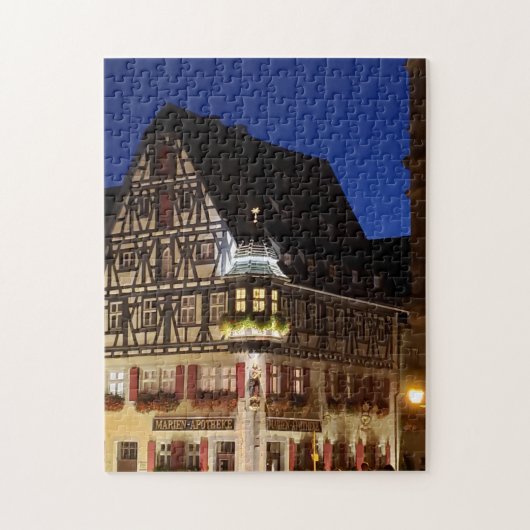 Bajerse dorpscharme puzzel, 28 x 35,5 cm legpuzzel (Verticaal)