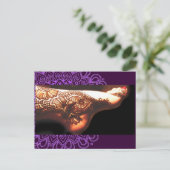 Bajidoo Henna Tattoo werkt NO2 Briefkaart (Staand voorkant)