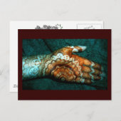 Bajidoo Henna Tattoo Work Briefkaart (Voorkant / Achterkant)