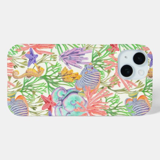 Bajo el mar Case-Mate iPhone case (Achterkant (horizontaal))