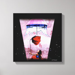 Bajo el Refugio del Universo Canvas Afdruk