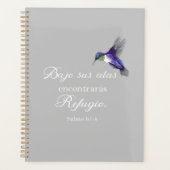 Bajo sus alas encontraras refugio Psalm 91 Planner (Voorkant)