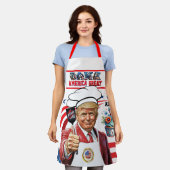 BAK Amerika weer geweldig Schort (Gedragen)