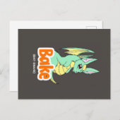 Bak (Bat + Snake) Briefkaart (Voorkant / Achterkant)