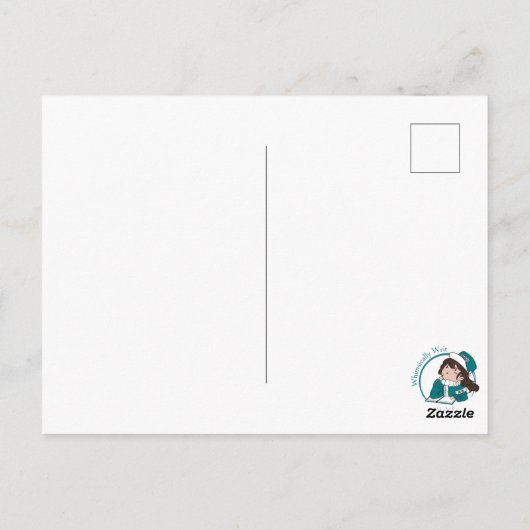 Bak (Bat + Snake) Briefkaart (Achterkant)