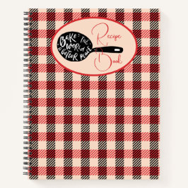 Bak de wereld een betere plek Recept Notitieboek