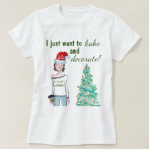 Bak en decoreer Kerstshirt