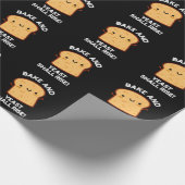 Bak en gist zullen opstaan grappig brood pun donke cadeaupapier (Hoek)