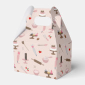 Bak- en kookgerei Bakkerij Koken Bedankdoosjes (Achterkant)