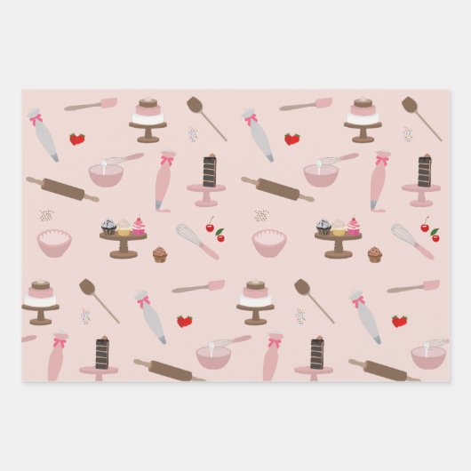 Bak- en kookgerei Bakkerij Koken Inpakpapier Vel (Voorkant)