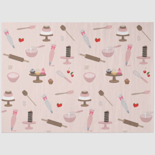 Bak- en kookgerei Bakkerij Koken Tissuepapier (Voorkant)