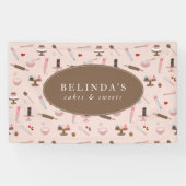 Bak- en kookgerei Bakkerij Winkelbord Spandoek (Horizontaal)