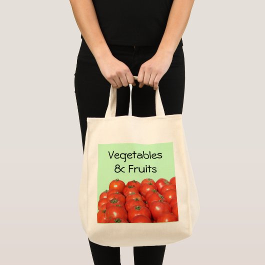 Bak - Groenten en fruit Tote Bag (Voorkant (product))