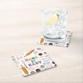 Bak het gemakkelijk kartonnen onderzetters (Insitu)