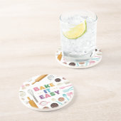 Bak het gemakkelijk zandsteen onderzetter (Zijkant)