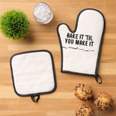 BAK HET TOT JE HET MAAKT OVENWANTEN - CHERRYBOMBCO OVENWANT & PANNENLAP SET (Top down)