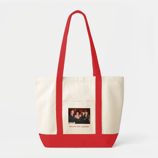 Bak met foto tote bag (Voorkant)