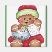 Bak met Liefde Gingerbread Magneet (Voorkant)