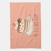 Bak mijn dag! theedoek (Verticaal)