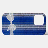 Bak op glitterstrips Case-Mate iPhone case (Achterkant (horizontaal))