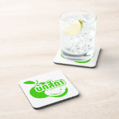 Bak Sida Farang, geschreven in Thai Isaan Dialect Drankjes Onderzetter (Rechterzijde)